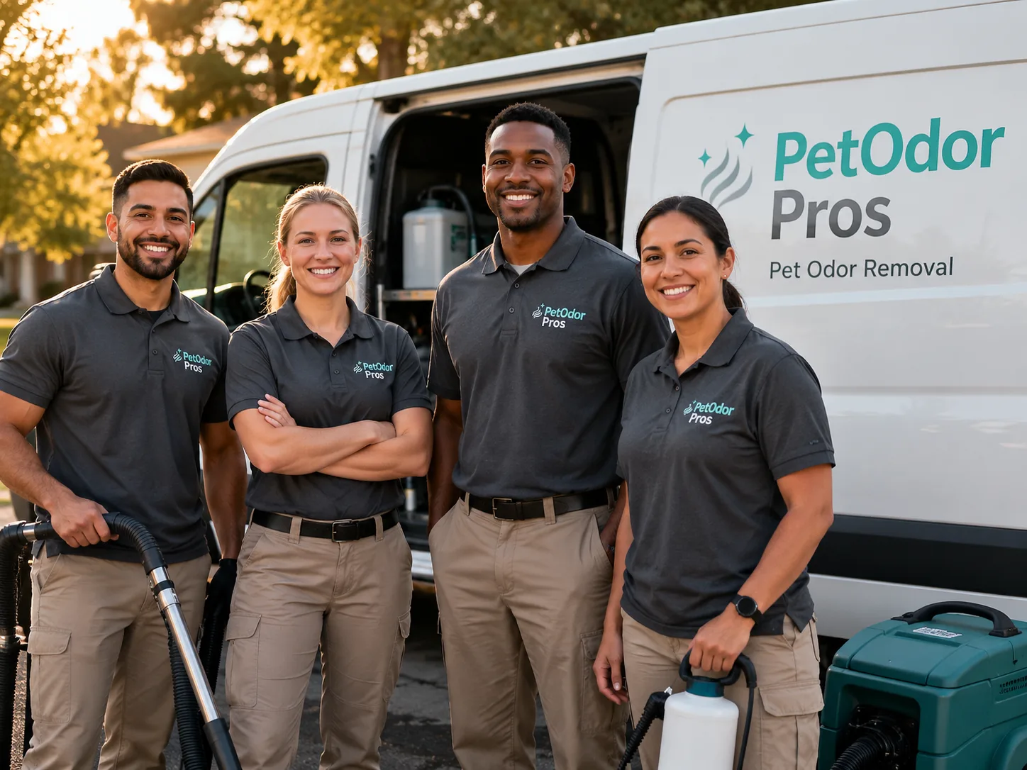 Pet Odor Removal team serving Worthington, OH